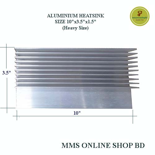 2" Diameter Round Aluminum Heat Sink (2.0 X 0.5) - Low Thermal Resistance