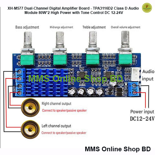 XH-M577 TPA3116D2 2X30W-2